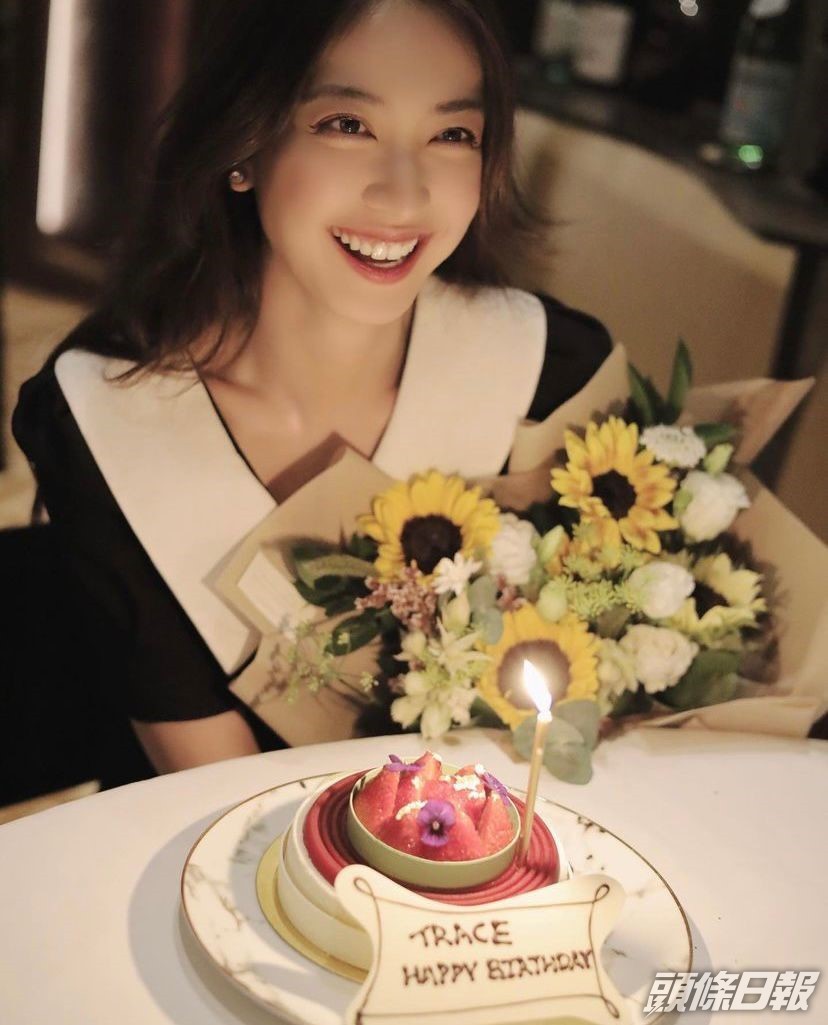 昨日（28日）是朱千雪34歲生日。